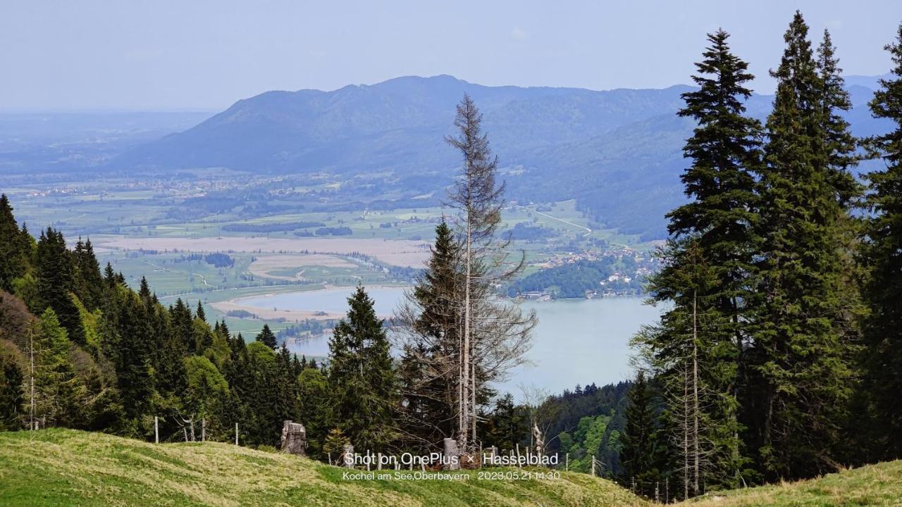 Ferienapartment Opitz - Zugspitzregion Ohlstadt Eksteriør bilde