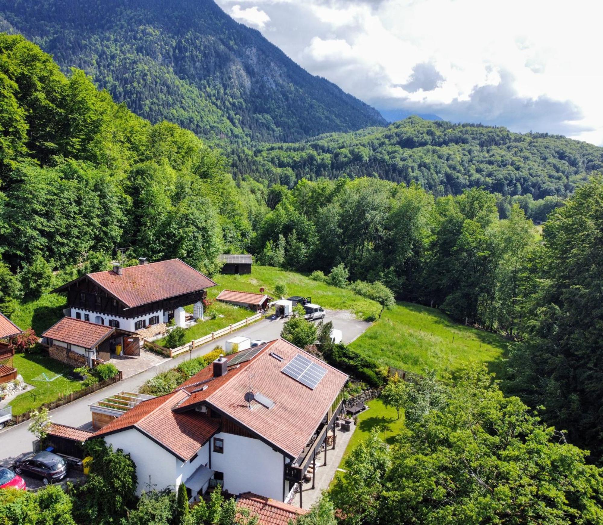 Ferienapartment Opitz - Zugspitzregion Ohlstadt Eksteriør bilde